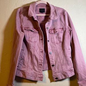 Dusty Rose Jean Jacket